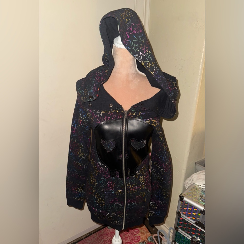 Abbey Dawn rare vintage skull Star hoodie
